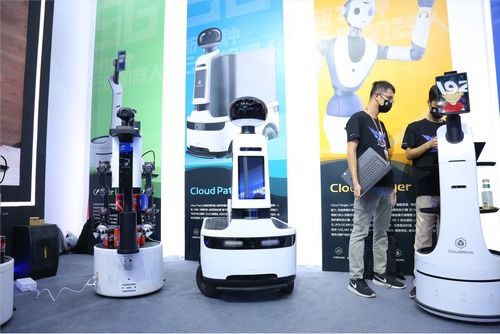 云端機器人亮相2020中國移動全球合作伙伴大會 達闥科技引領5G新物種變革，探索外賣遞送服務新未來